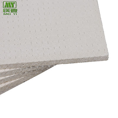 Placas de painel Mgo ignífugas de cor branca elegante para paredes exteriores acessíveis