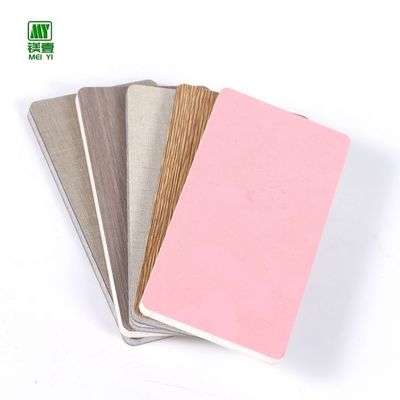 HPL Madeira Grão Superfície Decorativa Laminado MgO Board Para painel de parede de hotel