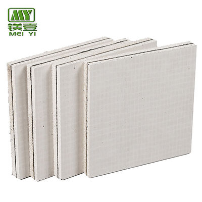 Painel de parede de divisória de lã de rocha eco-friendly Soundproof MGO para isolamento acústico de salas de aula do hospital
